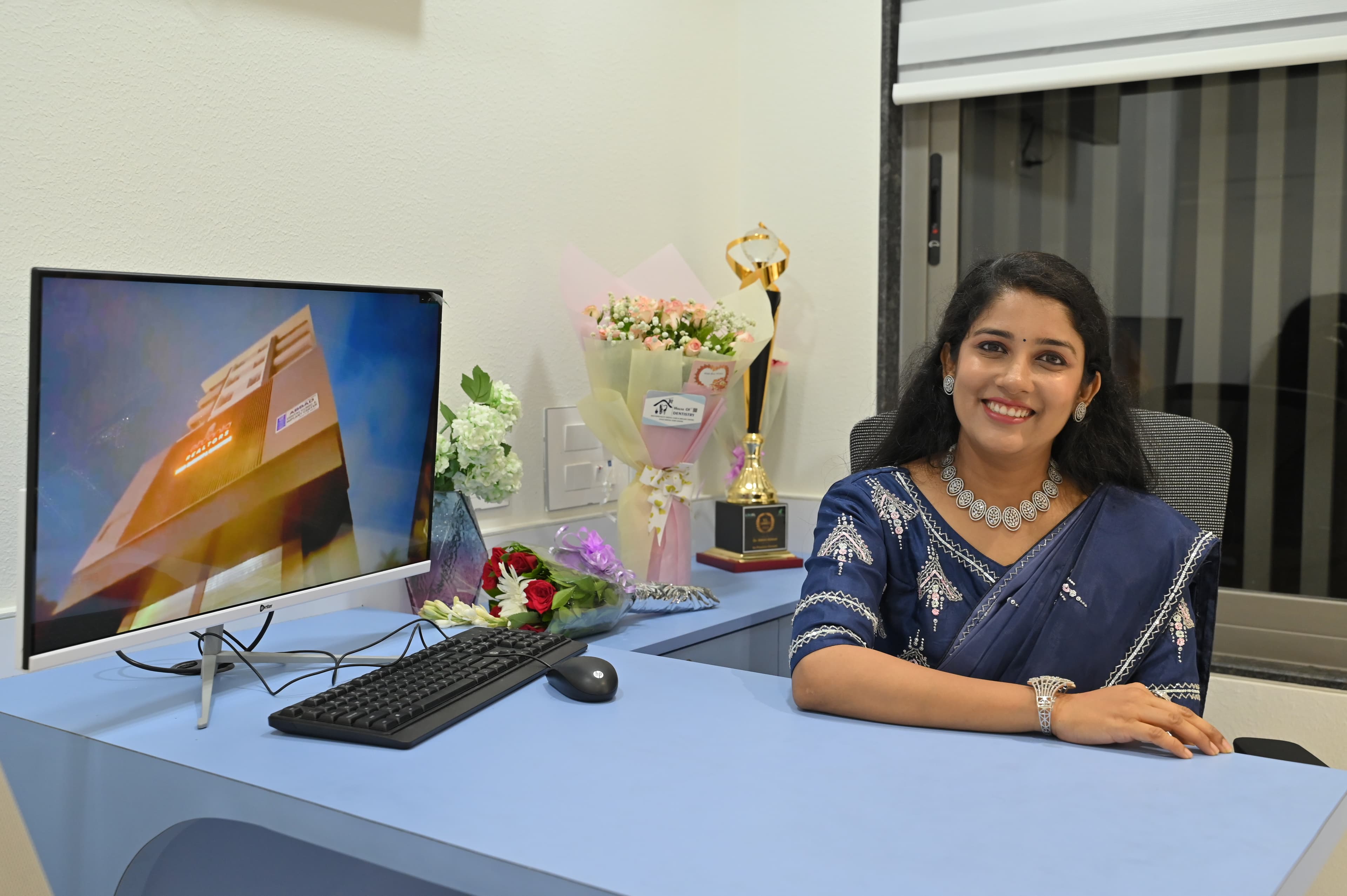 Dr. Leena Nikhil Abbad at College Road Dental Clinic